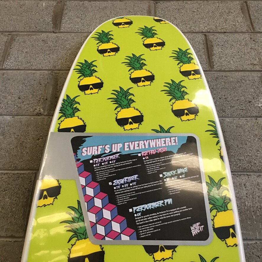 Wave Bandit Easy Rider 7'0 Green Light Wave Bandit 7' Easy Rider
